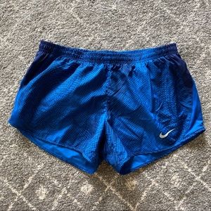 Nike Free Blue Athletic Running Shorts Like New
